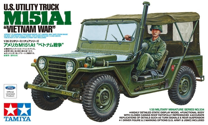 US Utility Truck M151A1 Vietnam 1/35 (35334)