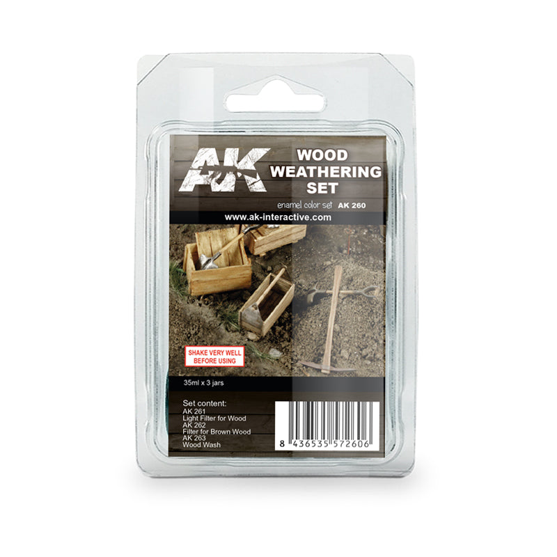 AK Wood Weathering Set (AK260)