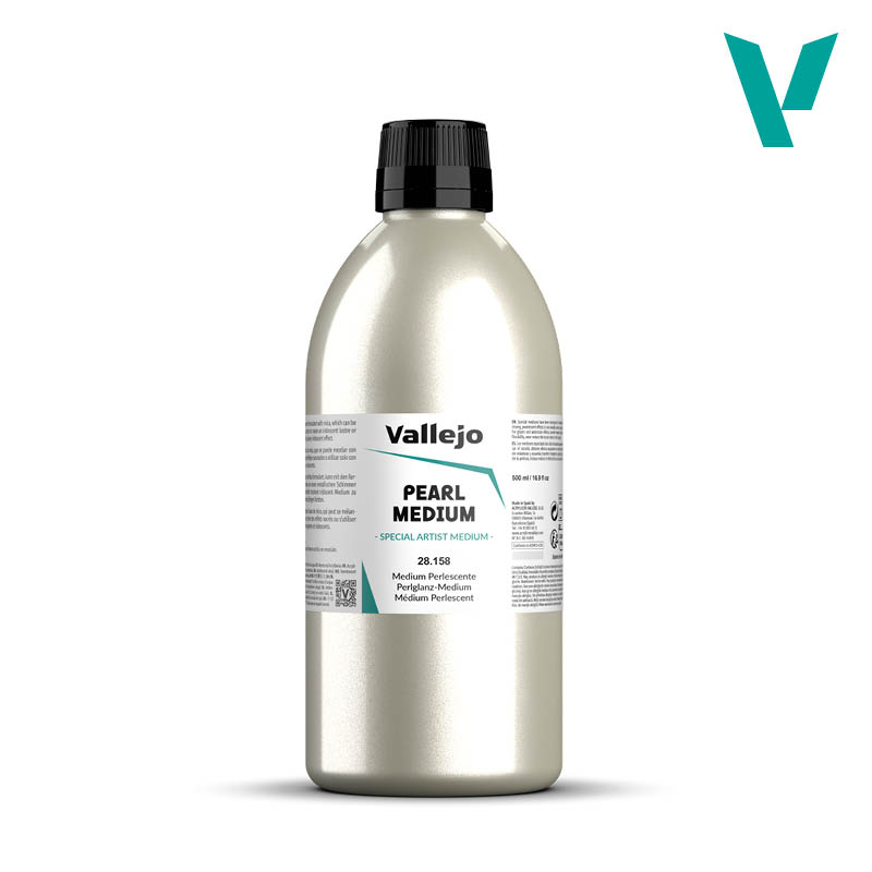 Vallejo Acrylic Pearl Medium 500ml VAL28158