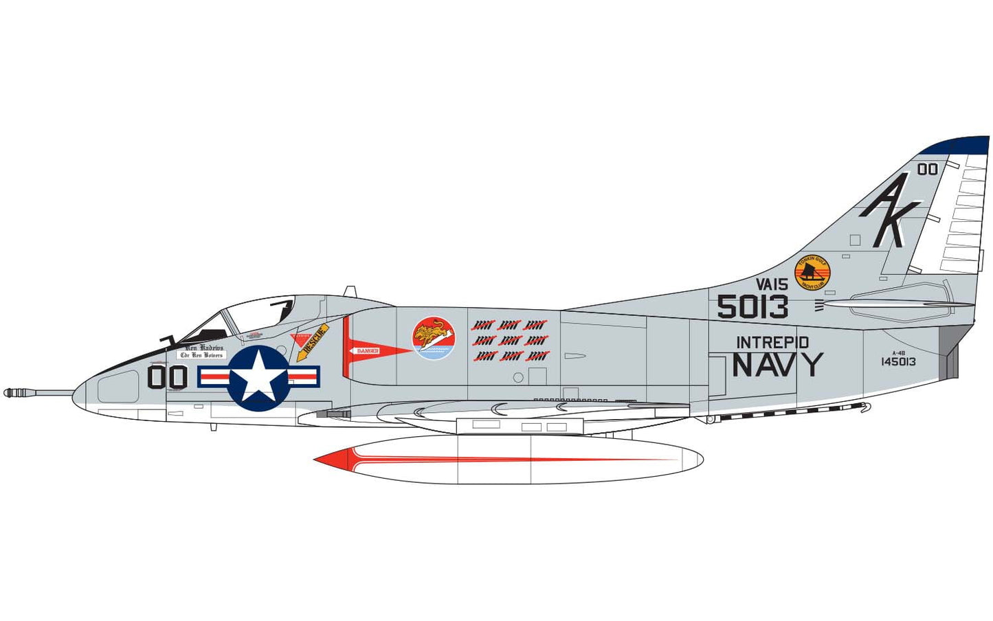 Douglas A4 Skyhawk d'Airfix 1/72 ARX3029 