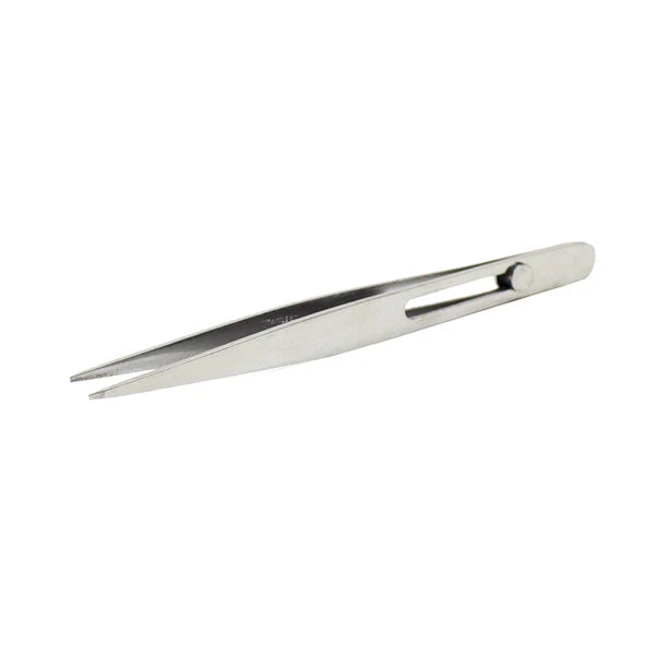 Slide Lock Pointed Tweezers 4.75" EXL30411