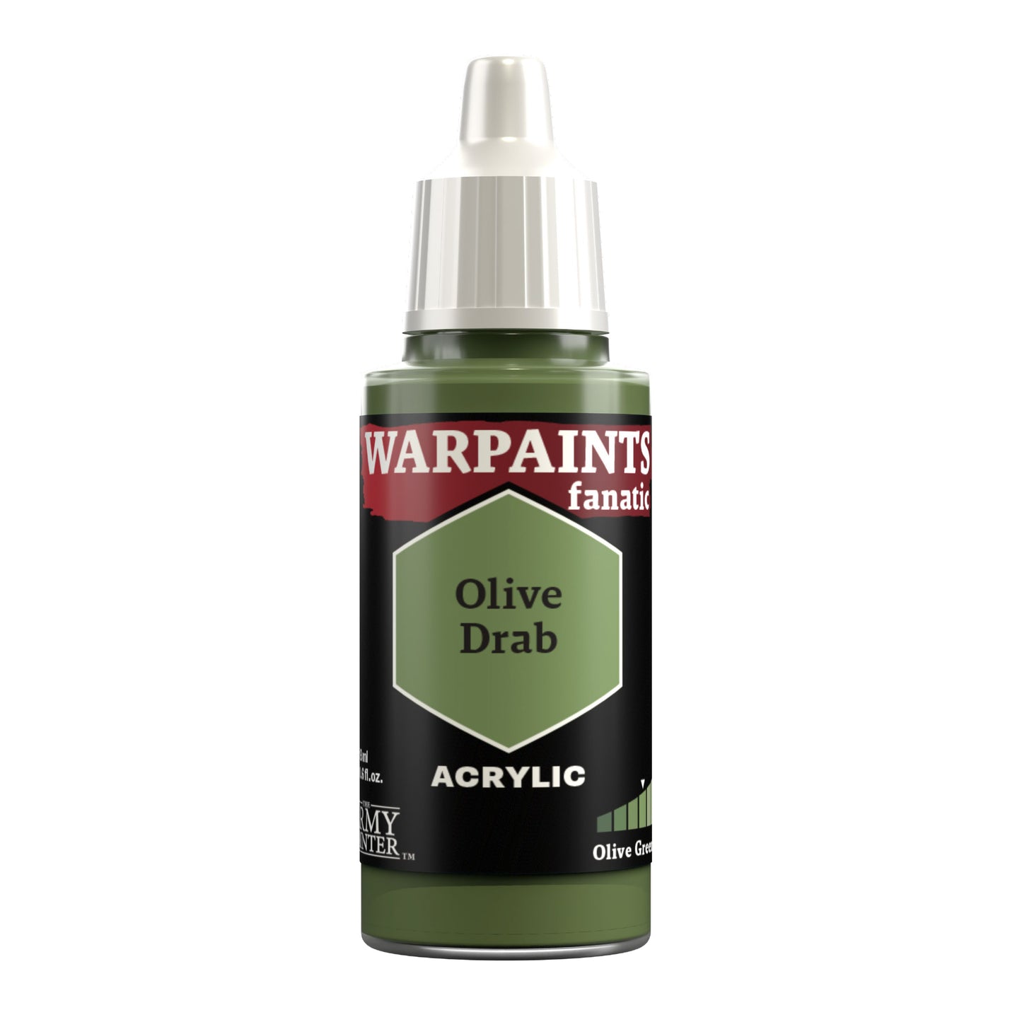 Peintures Warpaints Fanatic Olive Drab WP3070