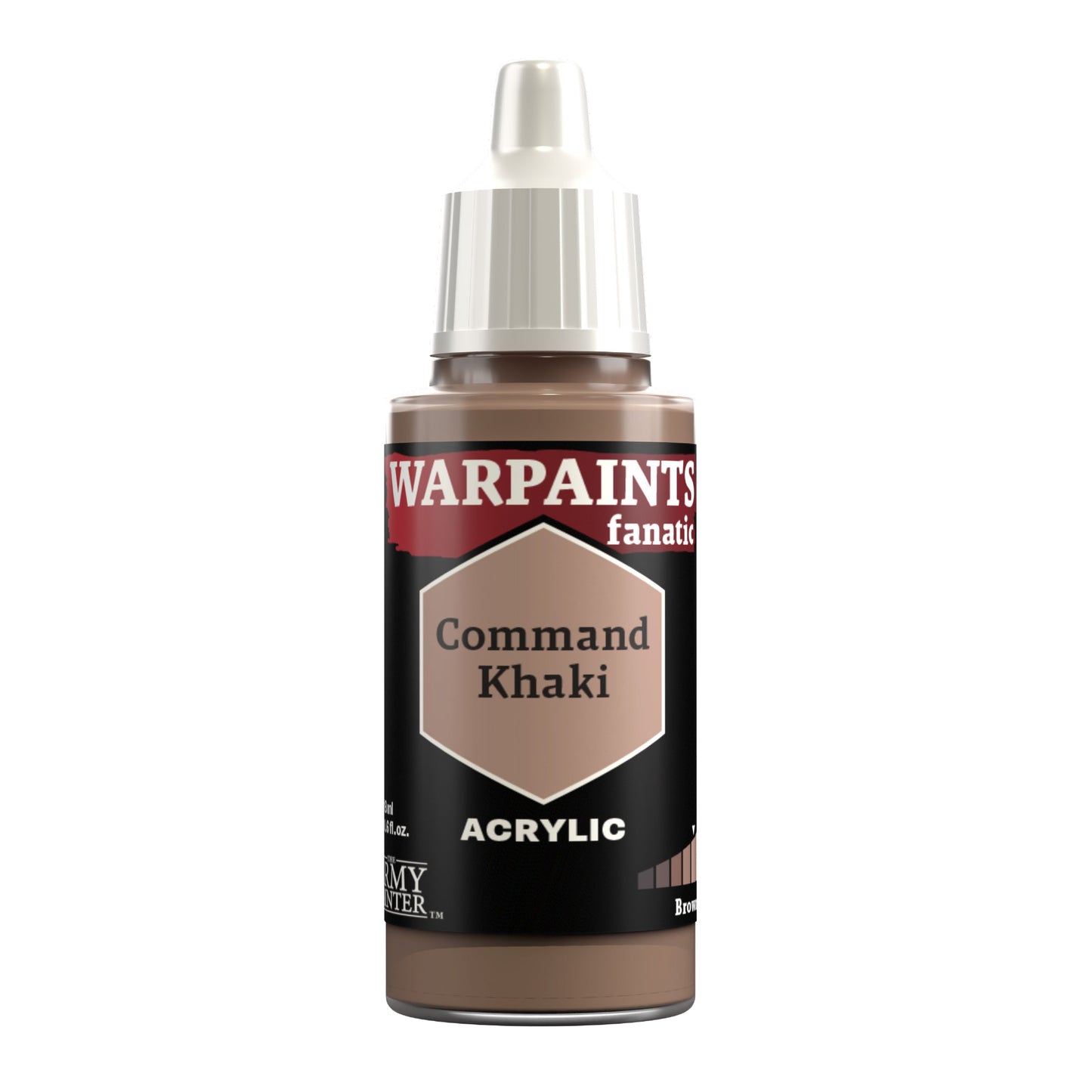 Peintures Warpaints Fanatic Command Kaki WP3077