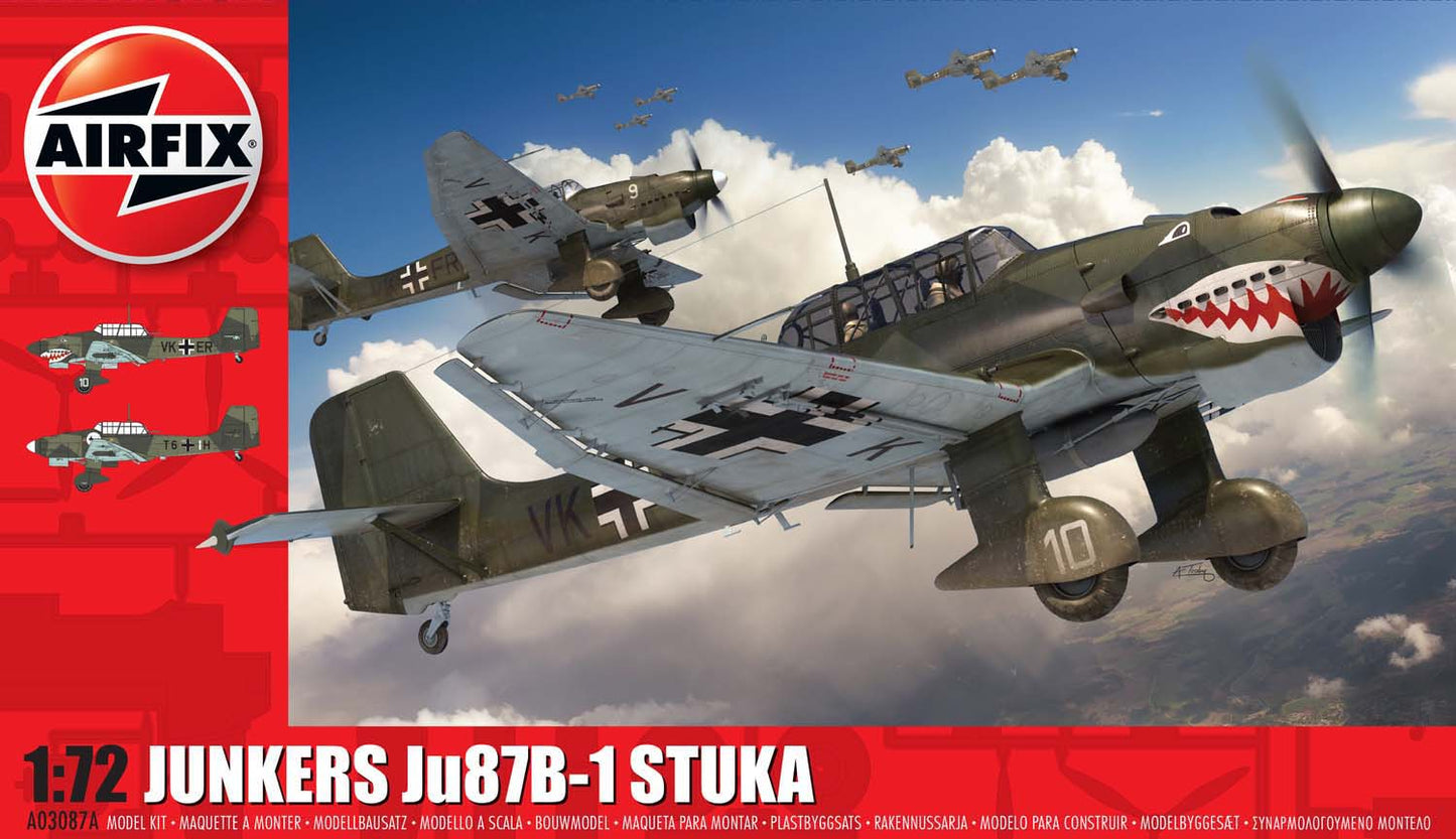 Airfix Junkers Ju87 B-1 Stuka 1/72 ARX3087 