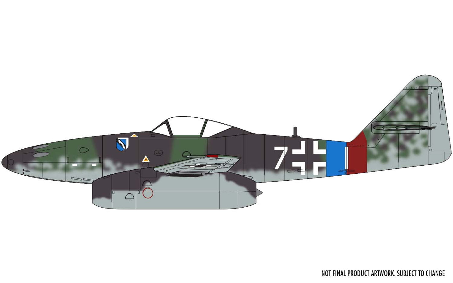 Airfix Messerschmitt ME262A-2A 1/72 ARXA03090A