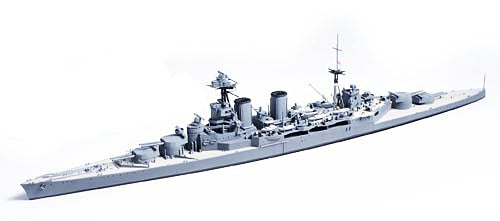 Tamiya Royal Navy Battleship Hood & E Class Destroyer 1/700 (31806)