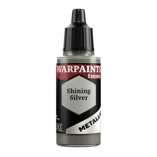 Peintures Warpaints Fanatic Metallic Silver brillant WP3191