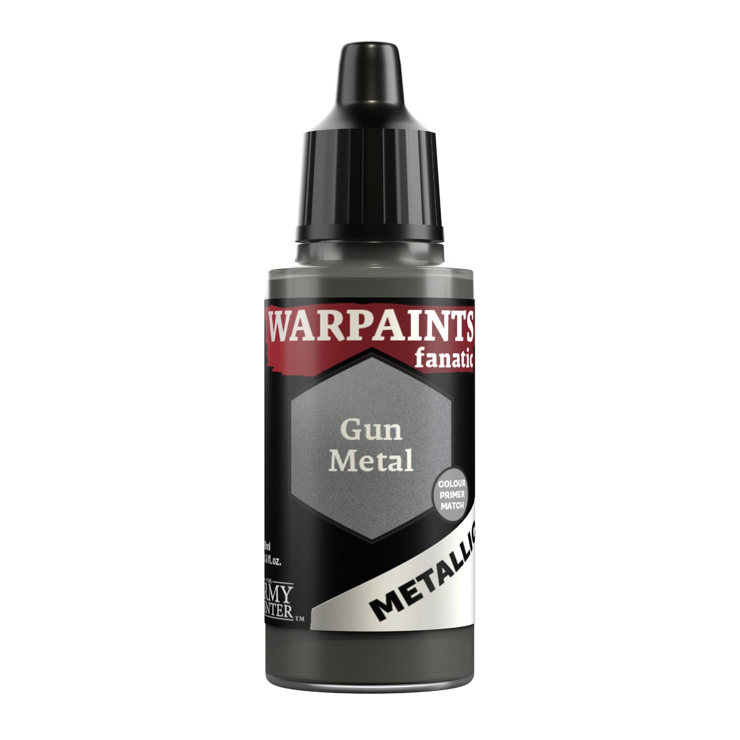 Peintures Warpaints Fanatic Metallic Gun Metal WP3193