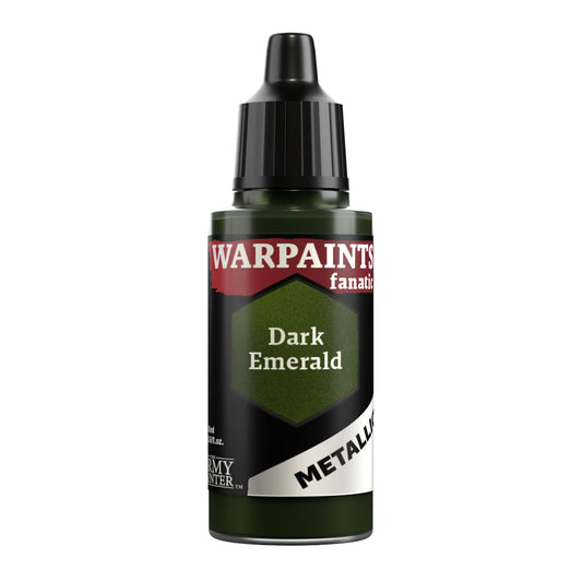 Peintures Warpaints Fanatic Metallic Émeraude foncée WP3196