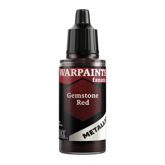 Peinture métallisée Fanatic de Warpaints, rouge gemme WP3198