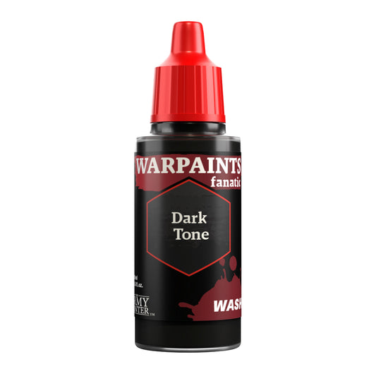 Peinture de finition Fanatic Wash de Warpaints, teinte foncée WP3199