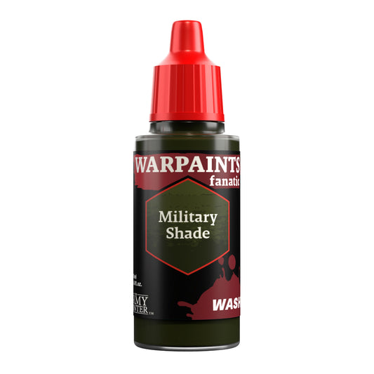 Peintures Warpaints Fanatic Wash, ton militaire WP3209