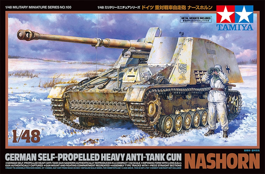 Tamiya German Self Propelled Heavy AT Gun Nashorn 1/48 (32600)