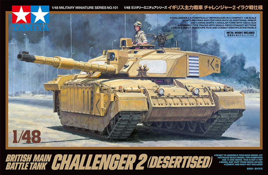 Tamiya Challenger 2 Desertised 1/48  (32601)