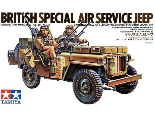 Tamiya British Special Air Service Jeep 1/35 (35033)