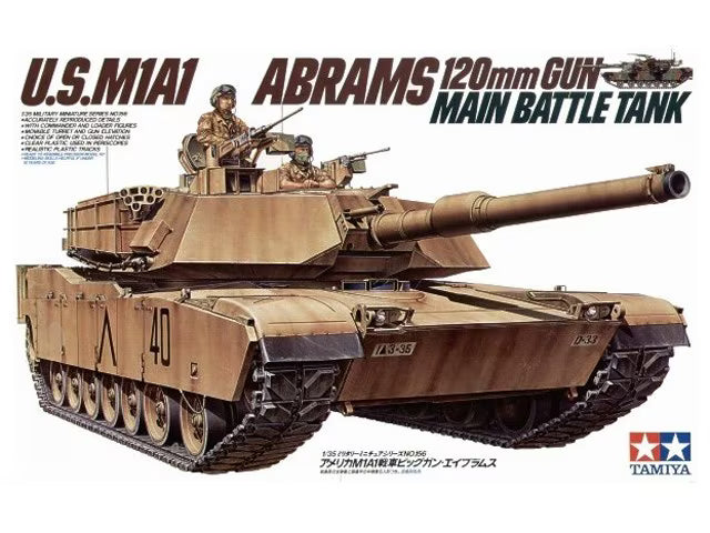 Tamiya US M1A1 Abrams MBT 1/35 (35156)