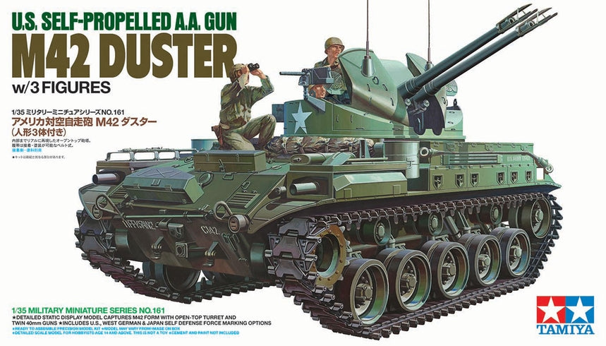 Tamiya M24 Duster w 3 Figures 1/35 (35161)