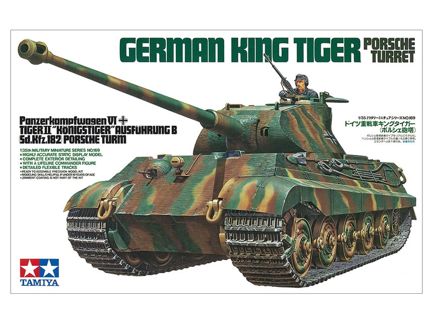 Tamiya King Tiger "Porsche Turret" 1/35 (35169)