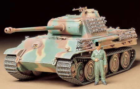 Tamiya German Panther Type G Steel Wheels 1/35 (35174)