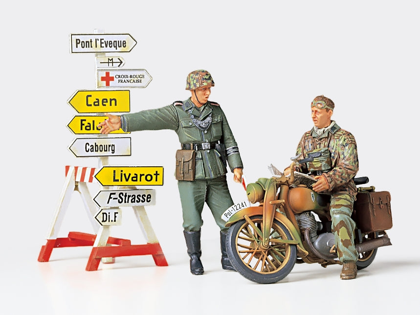 Tamiya German Motorcycle Orderly Set 1/35 (35241)