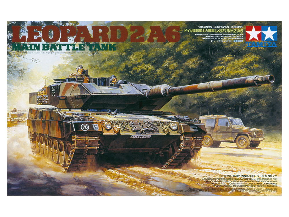 Tamiya Leopard 2 A6 Main Battle Tank 1/35 (35271)