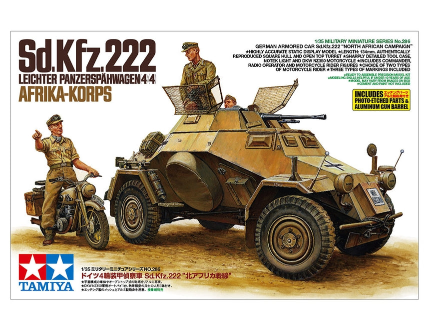 Tamiya Sd.Kfz.222 North Africa 1/35 (35286)