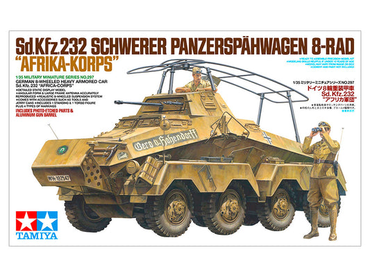 Tamiya German 8 Wheeled Heavy Armored Car 1/35 (35297)