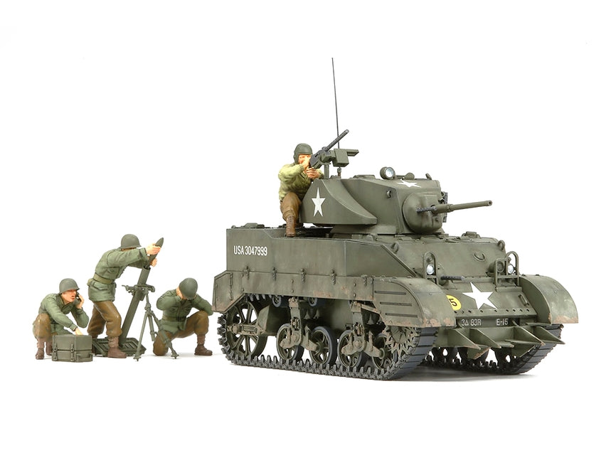 Tamiya US Light Tank M5A1 w/ 4 Figures 1/35 (35313)