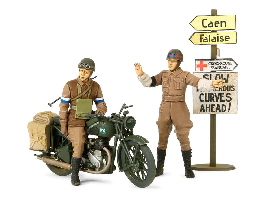 Tamiya British BSA M20 Motorcycle w/ MPs 1/35 (35316)