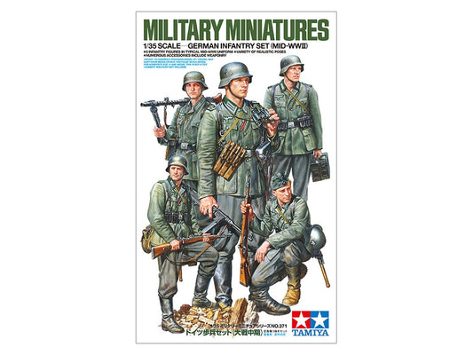 Tamiya German Infantry Mid WWII 1/35 (35371)