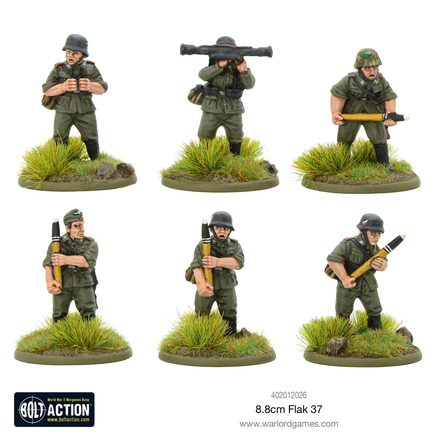 Bolt Action German Army Flak 37 8.8cm 1/56 (402012026)