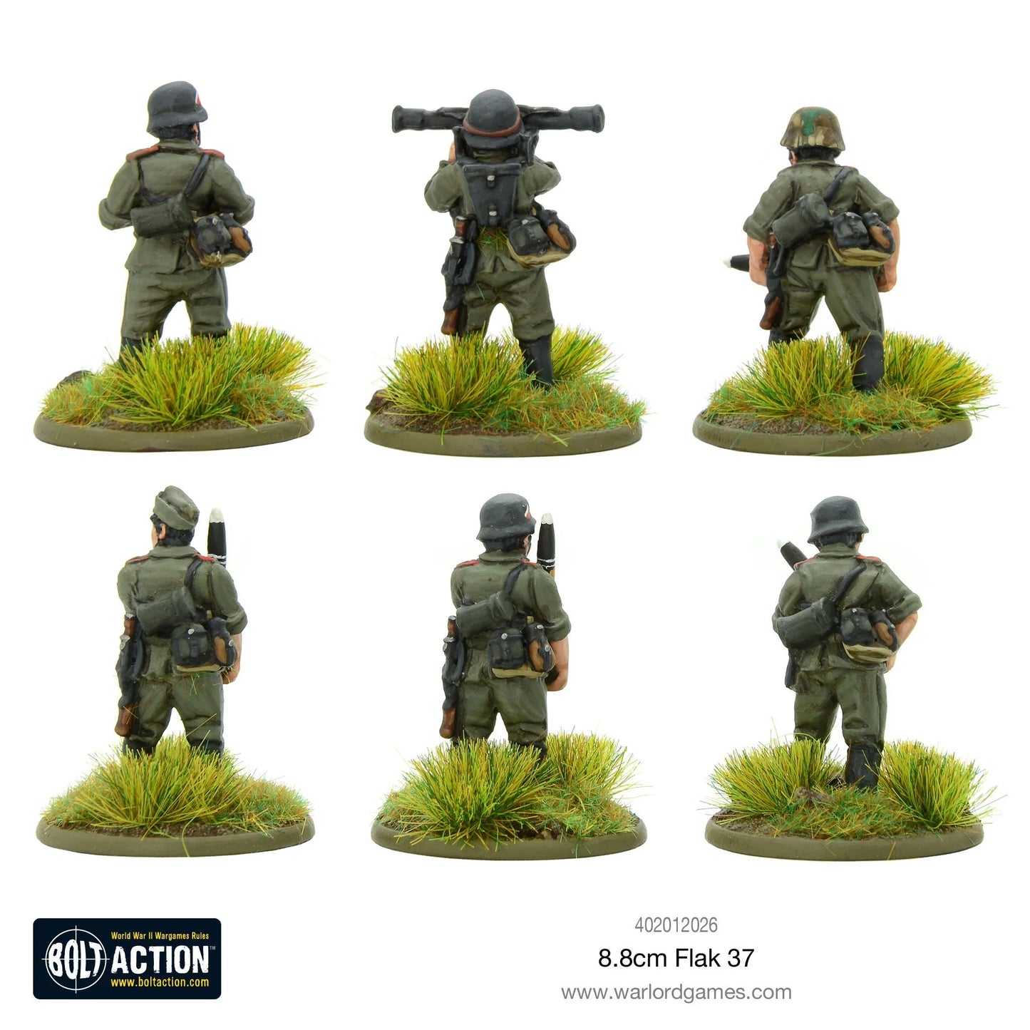 Bolt Action German Army Flak 37 8.8cm 1/56 (402012026)