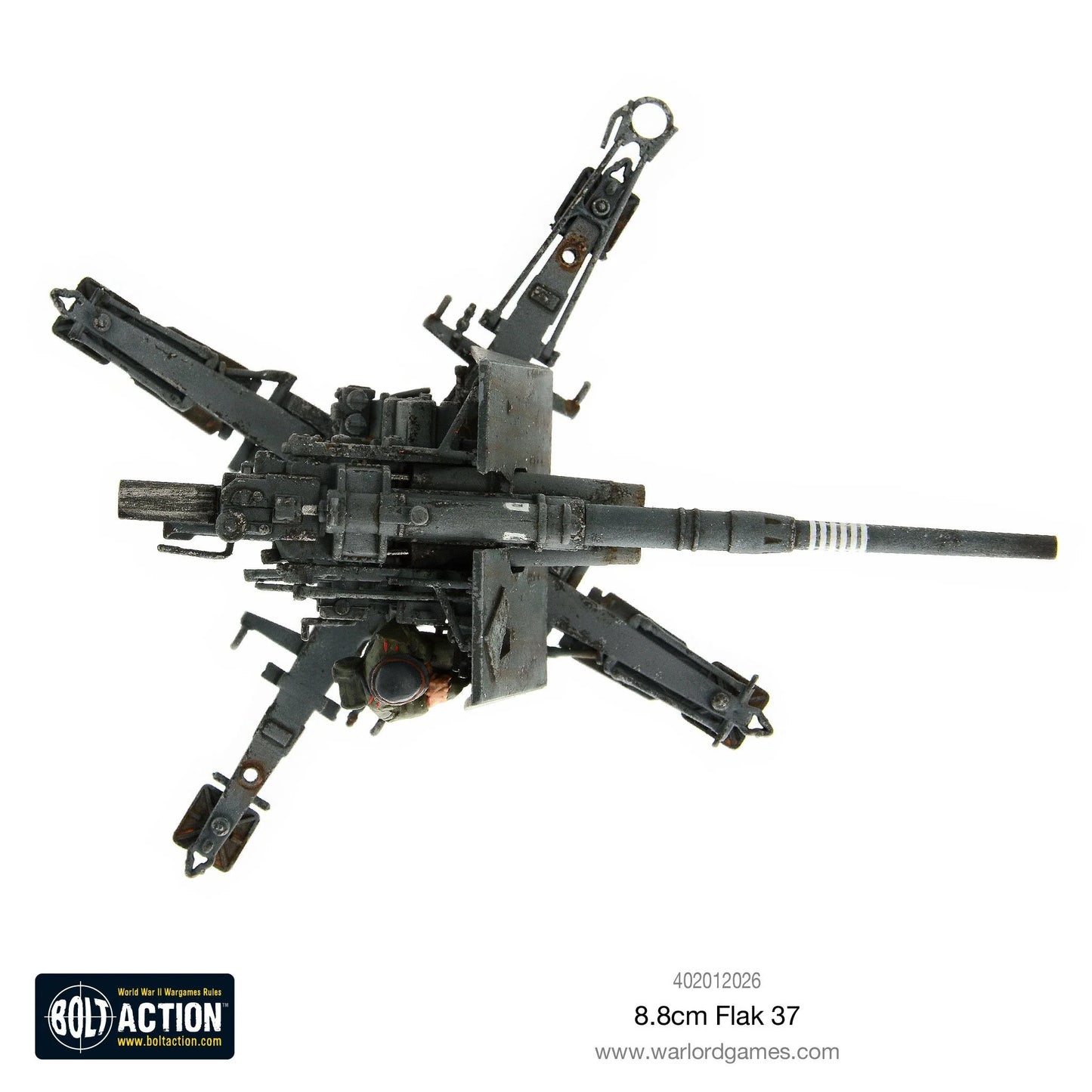 Bolt Action German Army Flak 37 8.8cm 1/56 (402012026)