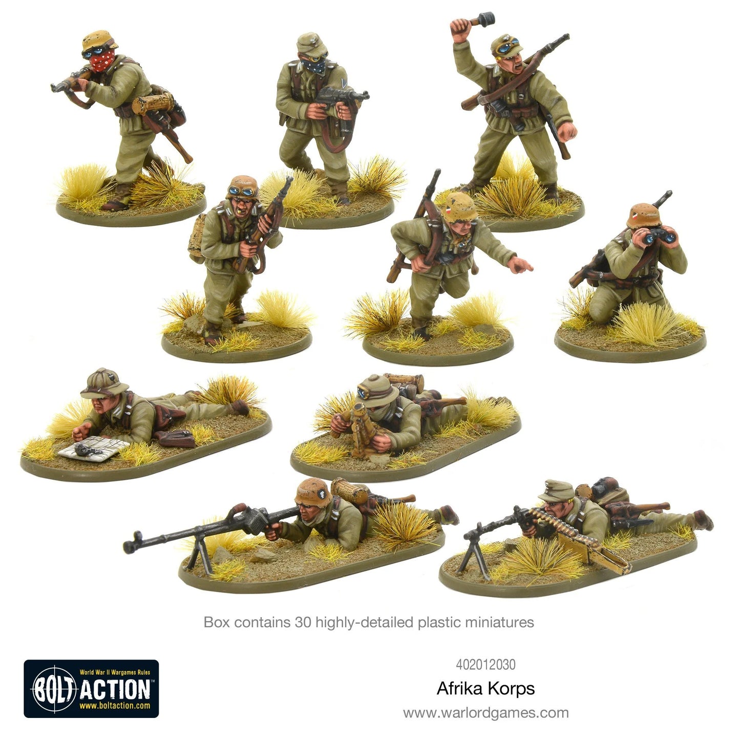 Bolt Action Afrika Korps 1/56 (402012030)