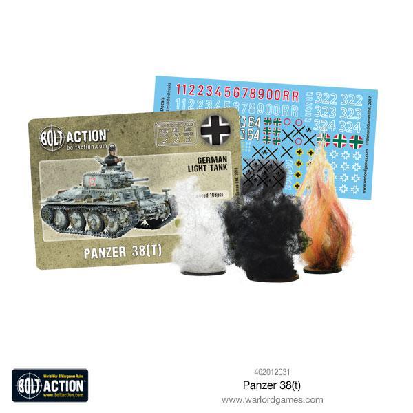 Bolt Action Panzer 38(t) 1/56 (402012031)