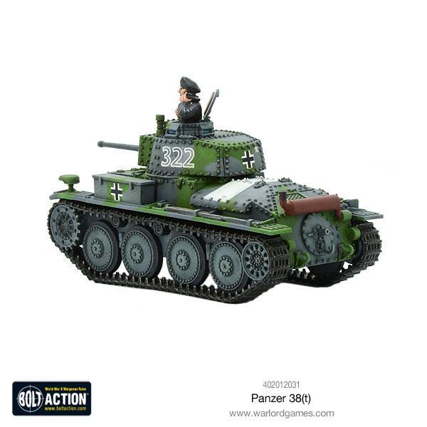 Bolt Action Panzer 38(t) 1/56 (402012031)