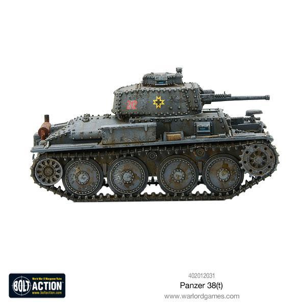 Bolt Action Panzer 38(t) 1/56 (402012031)