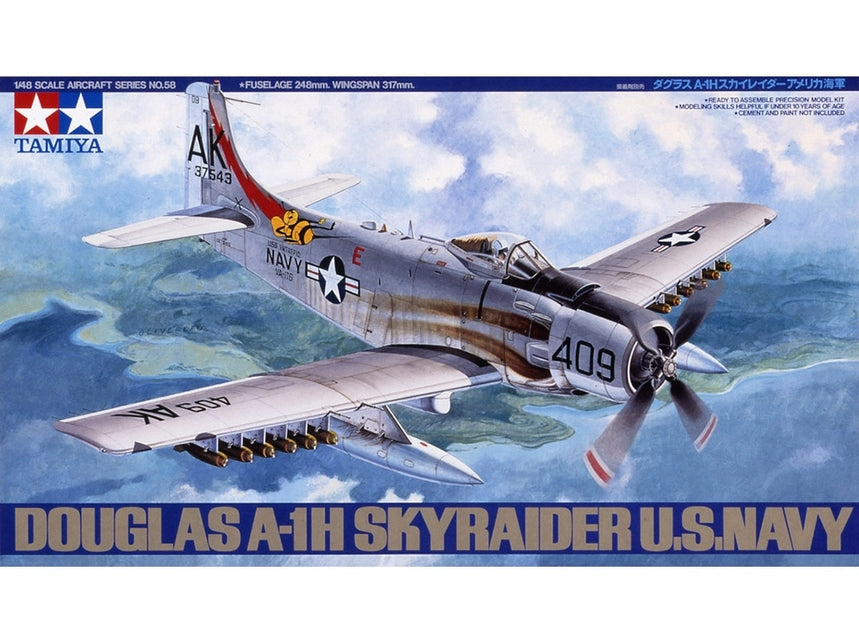 Tamiya Douglas Skyraider Ad-6 (A-1H) 1/48 (61058)