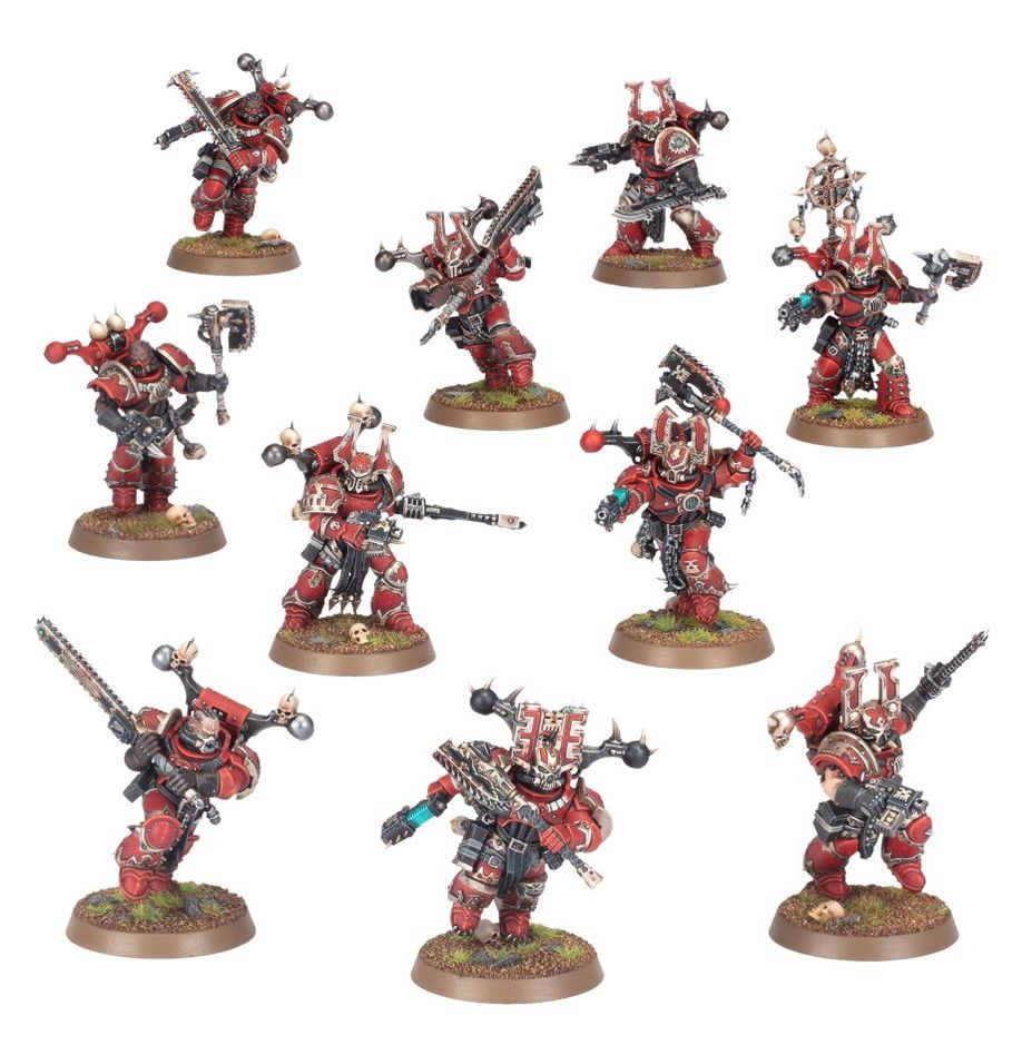 Khorne Berzerkers (43-10)