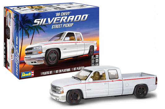 Pick-up de rue Chevrolet Silverado 1999 1/25 RMX4538