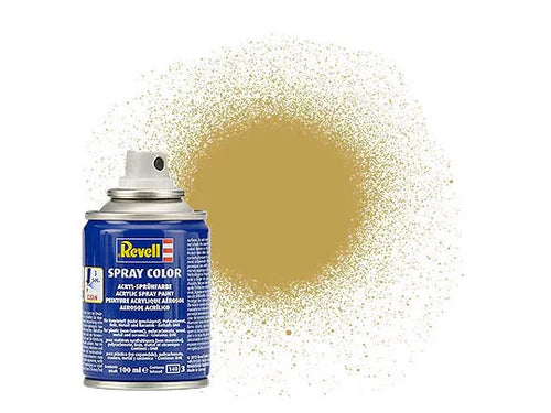 Matt Sandy Yellow Acrylic Spray 100ml (34116)