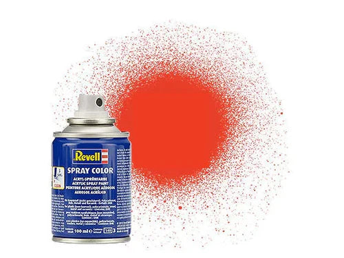 Matt Luminous Orange Acrylic Spray 100ml (34125)