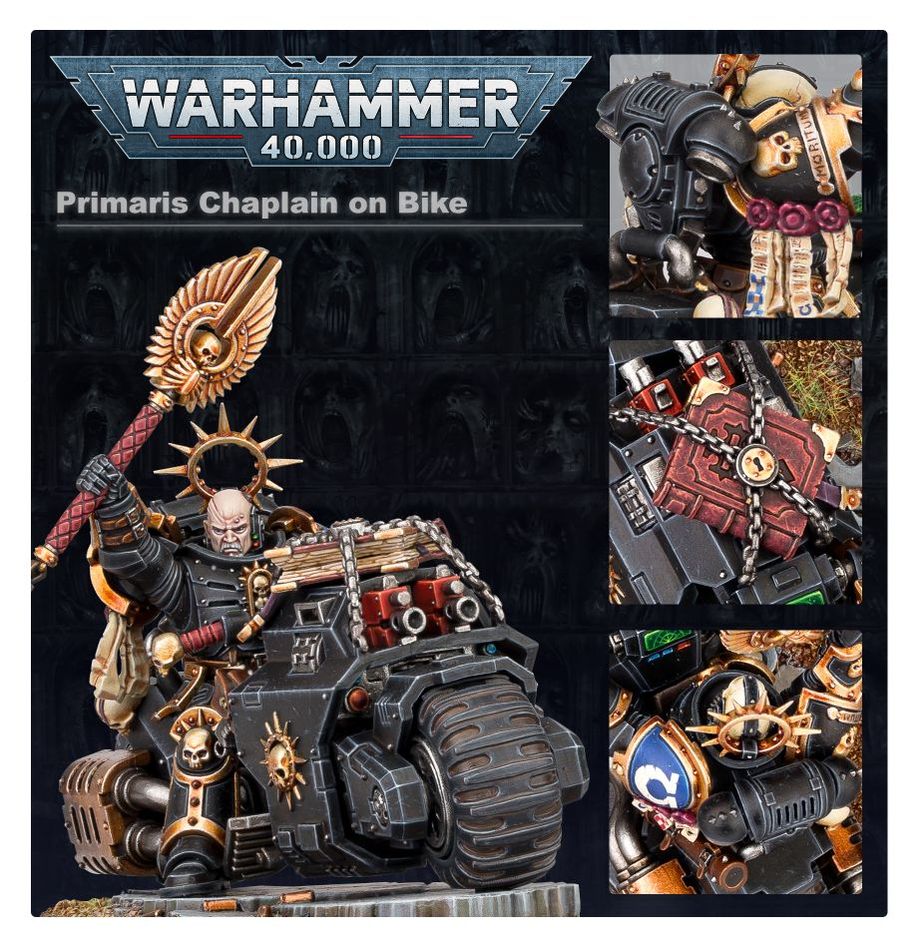 Primaris Chaplain on Bike (48-31)