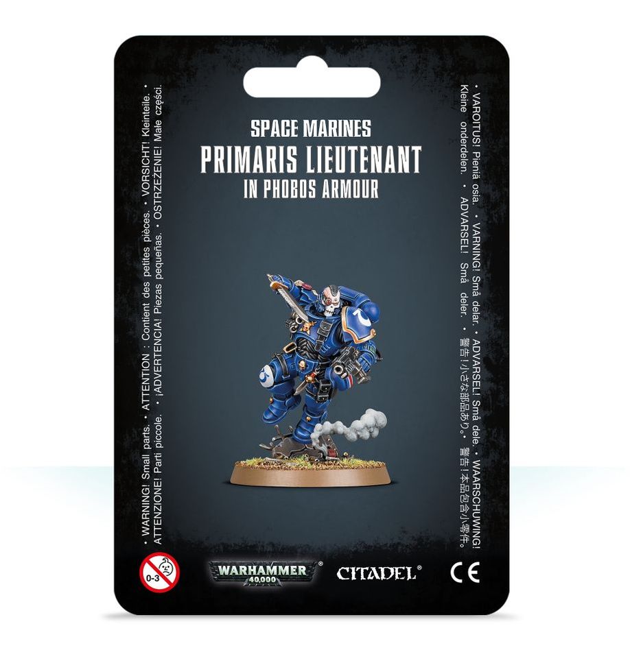 Primaris Lieutenant in Reiver Armour (48-64)