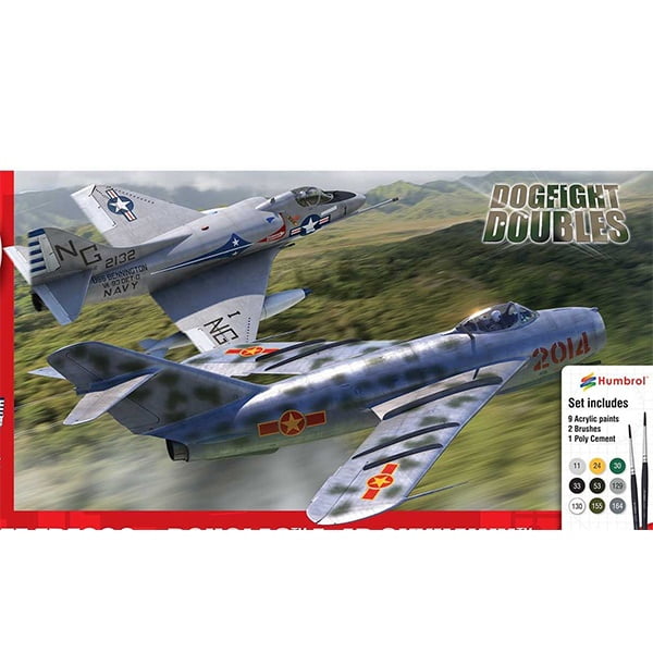 Airfix MiG-17F Fresco Douglas A-4B Skyhawk Dogfight Double 1/72 ARX50185