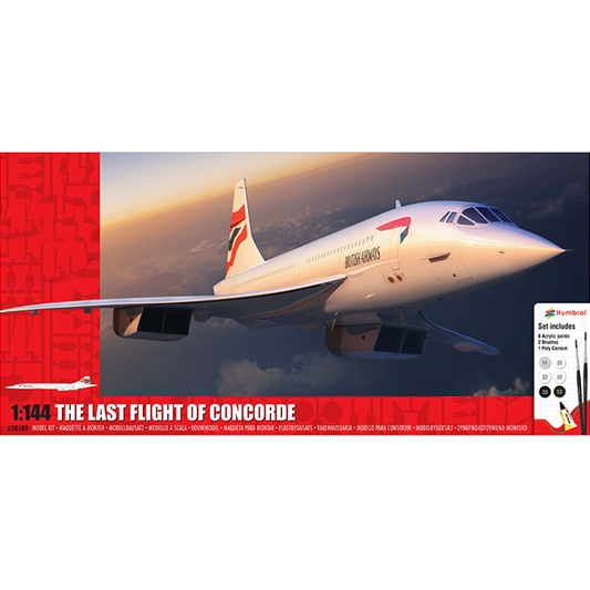 Airfix Concorde Gift Set 1/144 ARX50189