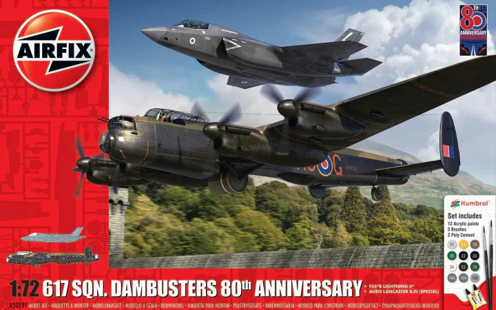 Airfix 617sq Dambusters 80th Anniversary Boxed Set 1/72 ARX50191