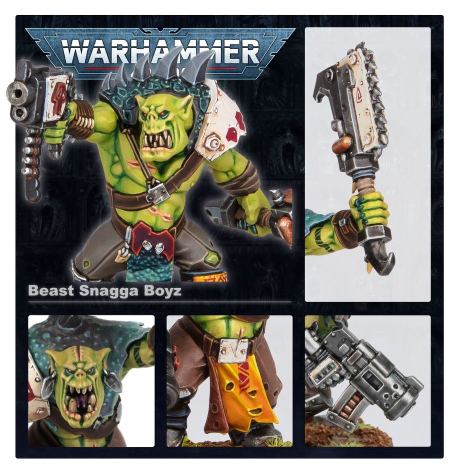 Ork Beast Snagga Boyz (50-51)