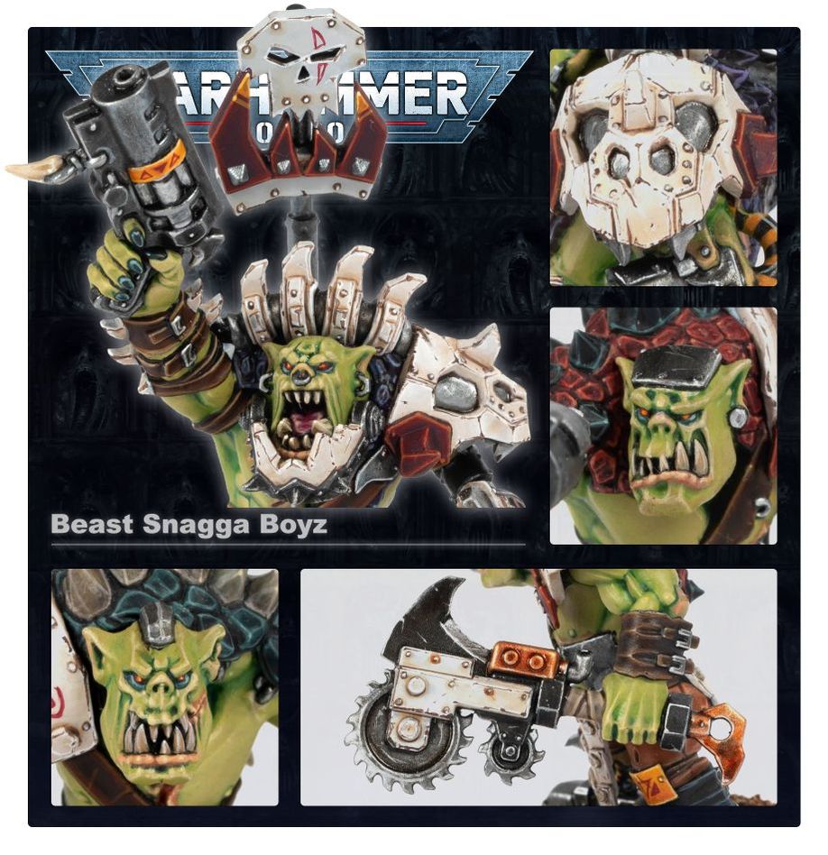 Ork Beast Snagga Boyz (50-51)