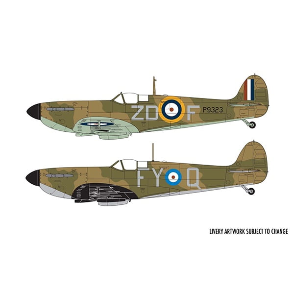 Airfix Spitfire MkIA 1/48 ARX5126